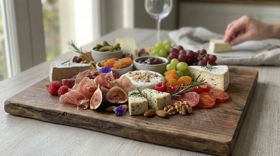 Comment faire un plateau de fromage et charcuterie, façon Clementina - Clementina