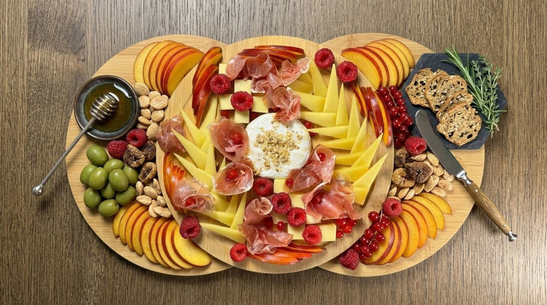 Comment créer un plateau de fromage et charcuterie artistique - Clementina