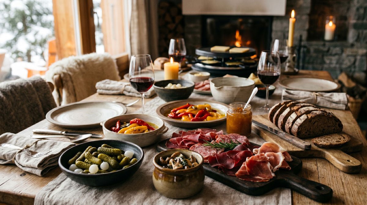 Quelle charcuterie servir avec une raclette - Clementina