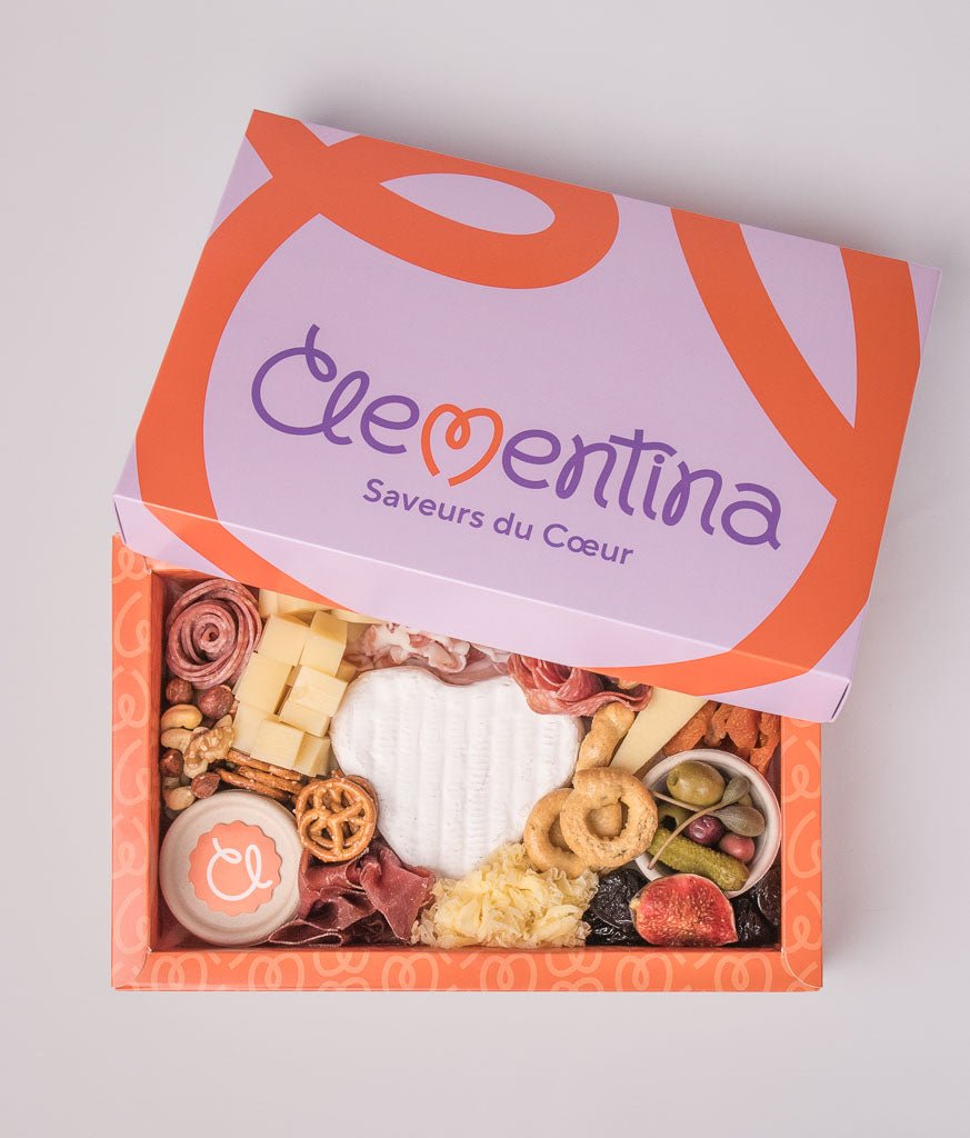 Coffret Fromage & Charcuterie Medium - Clementina