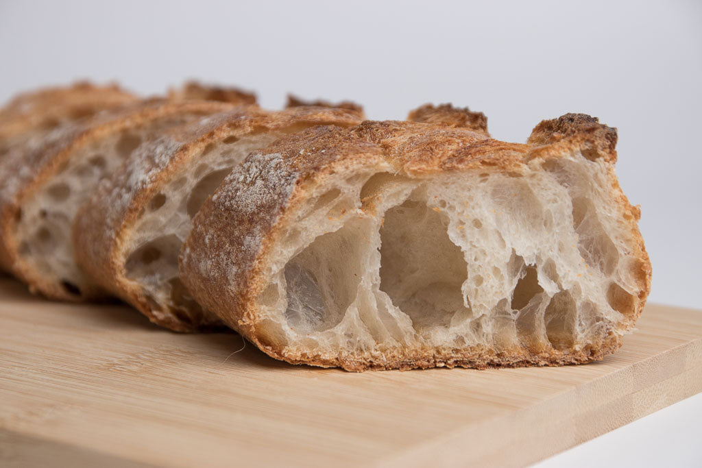 Pain tranché croustillant