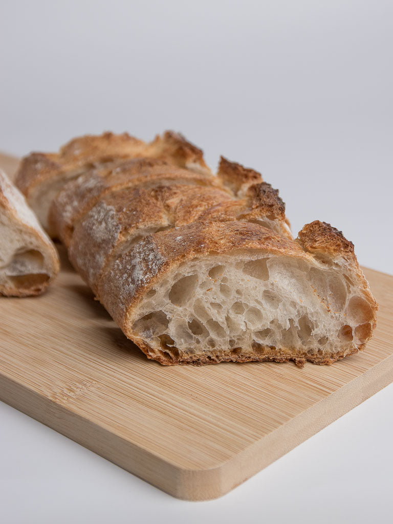 Pain tranché croustillant