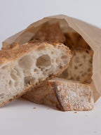 Pain tranché croustillant